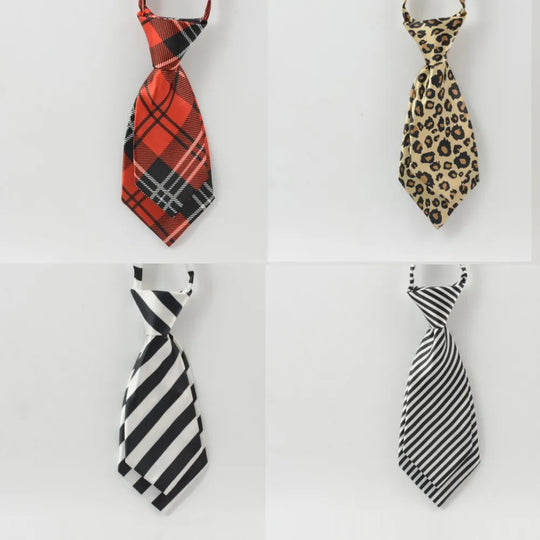 Solid Neck Tie Bow Ties Wear for Children Boys Girls