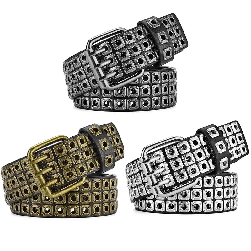 Women Belt Fashion Square Beads