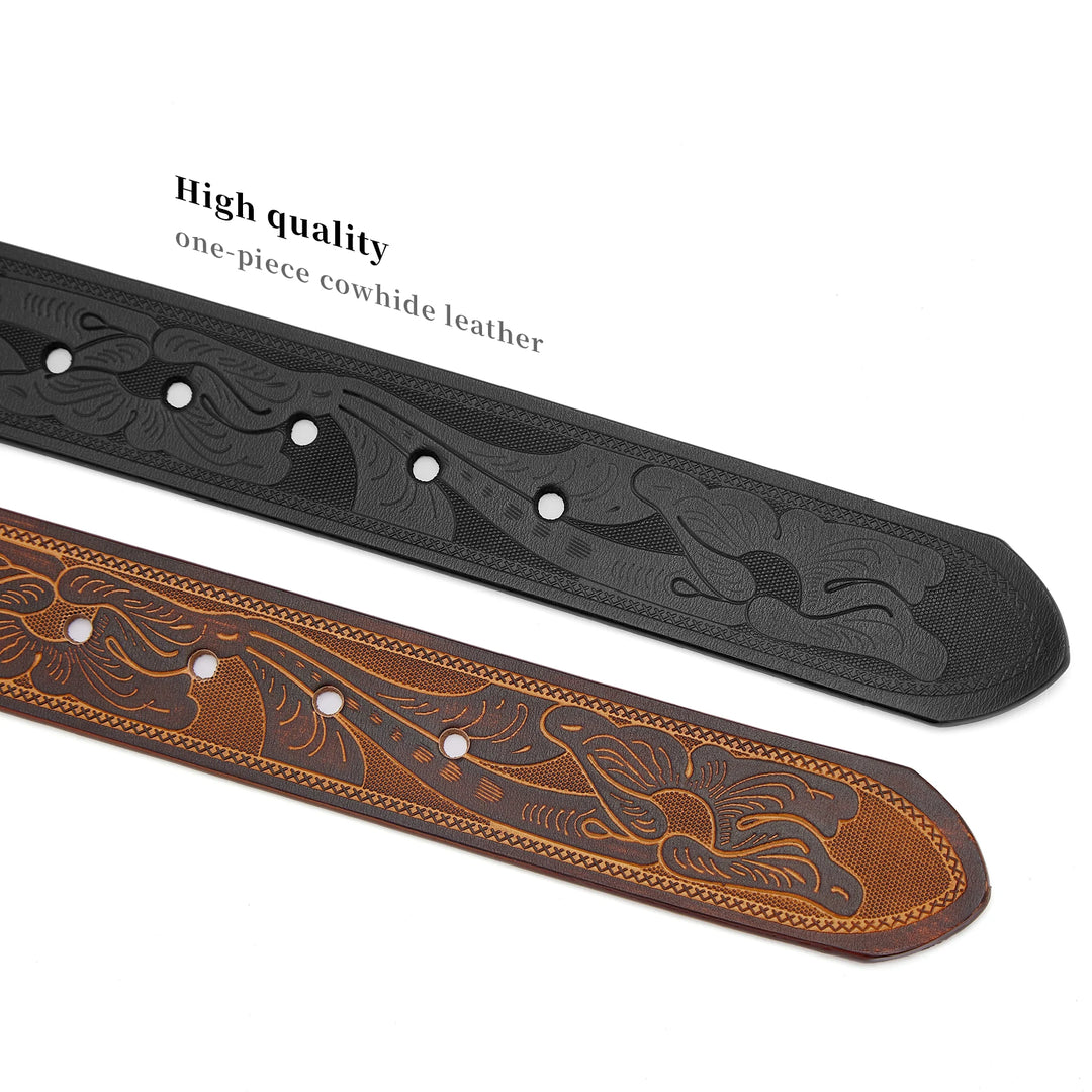 No Buckle Strap Pin Buckle Belt Body High Quality Male Belts