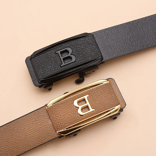 The new buckle toothless automatic men's belt