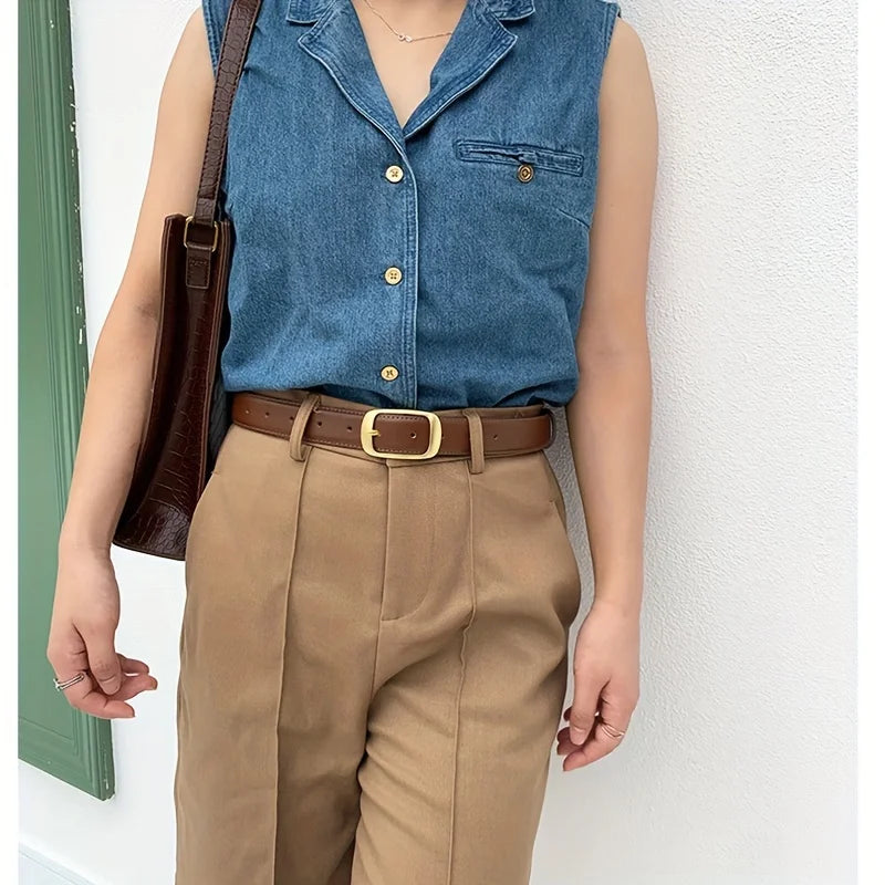 Women's Leather Belts For Jeans Ladies