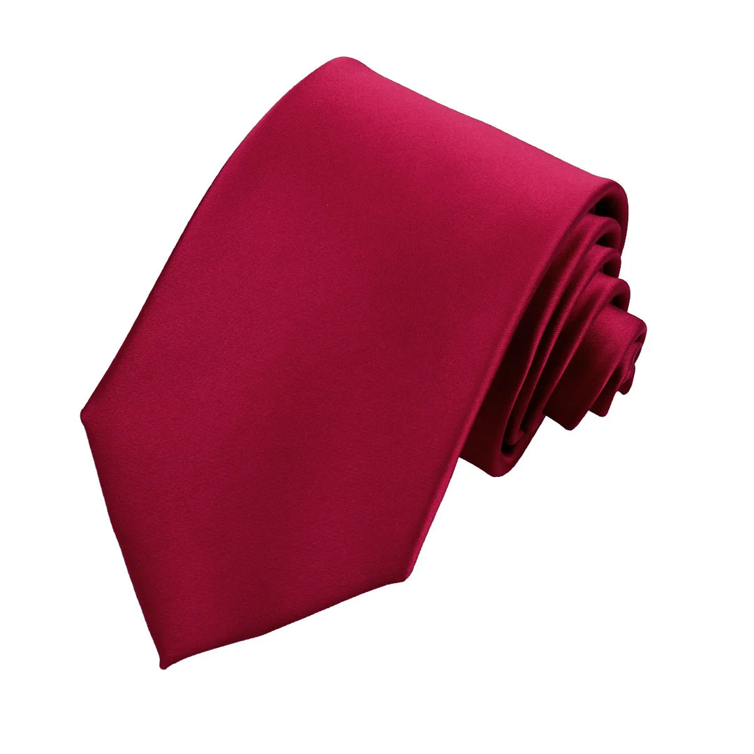 Wedding Shirts Suit Tie Solid Elegant Style Man Neckties