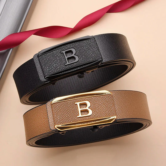 The new buckle toothless automatic men's belt