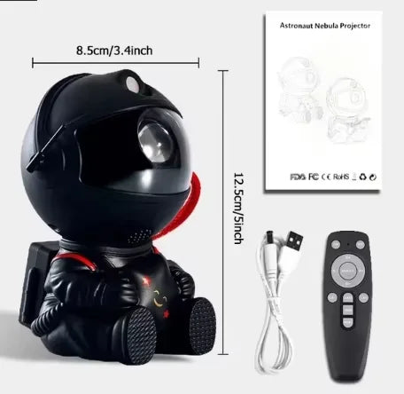 Star Projector Galaxy Night Light Astronaut Space Projector Starry Nebula Ceiling LED Lamp for Bedroom Home Decorative kids gift