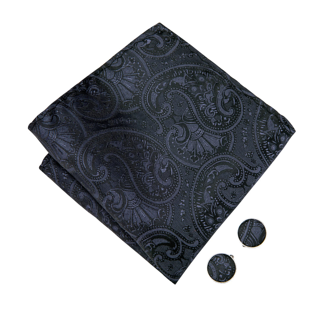 Classic Bowtie Set For Men Tie Formal Paisley