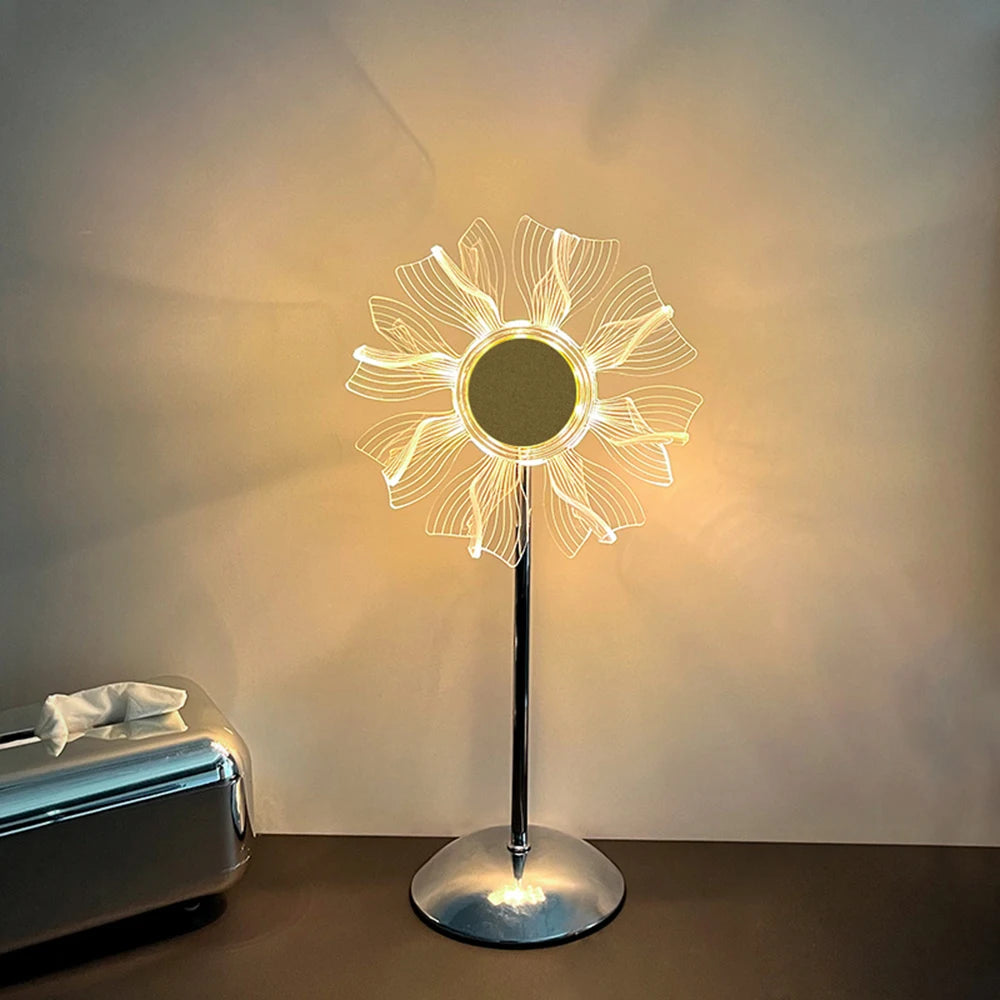 Sunset Table Lamp Projection