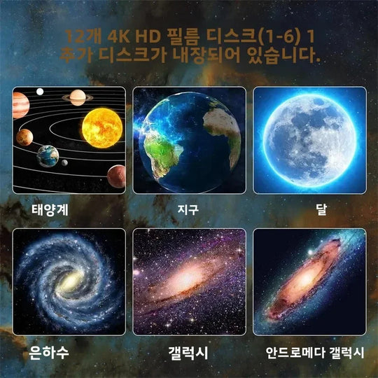 LED Space Galaxy Galaxy Projector, 13 in 1 Star Projector Galaxy Light, Ceiling Night Light Milky Way Mood Lighting with Timer