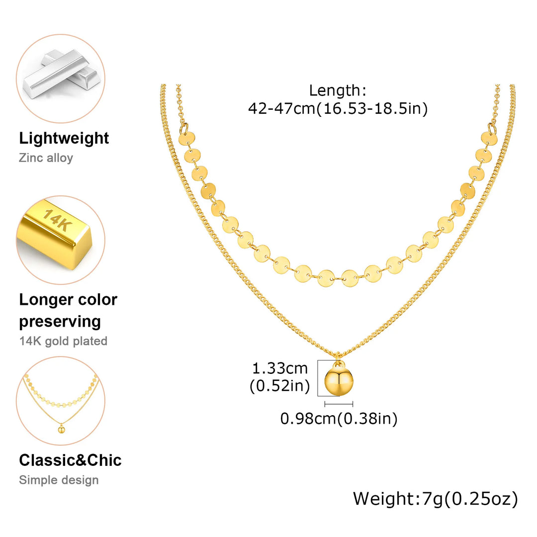 Layered Necklaces for Women Trendy