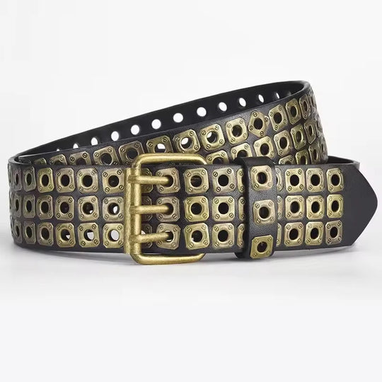 Women Belt Fashion Square Beads