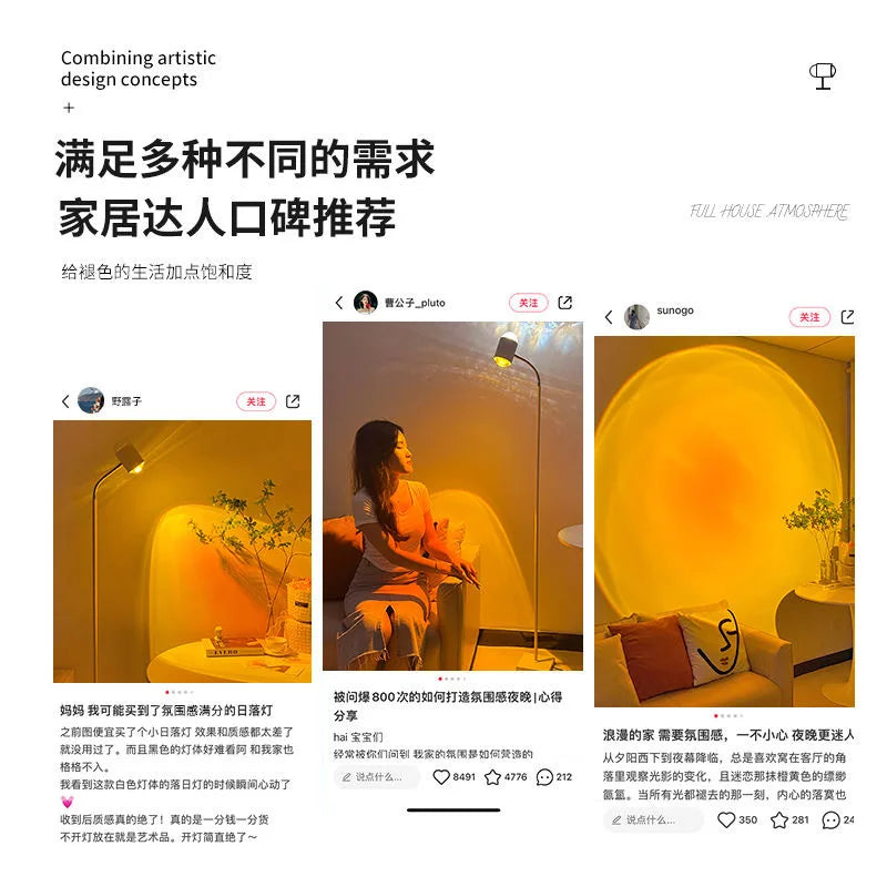 Sunset Light Projection