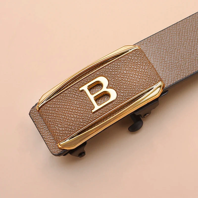 The new buckle toothless automatic men's belt